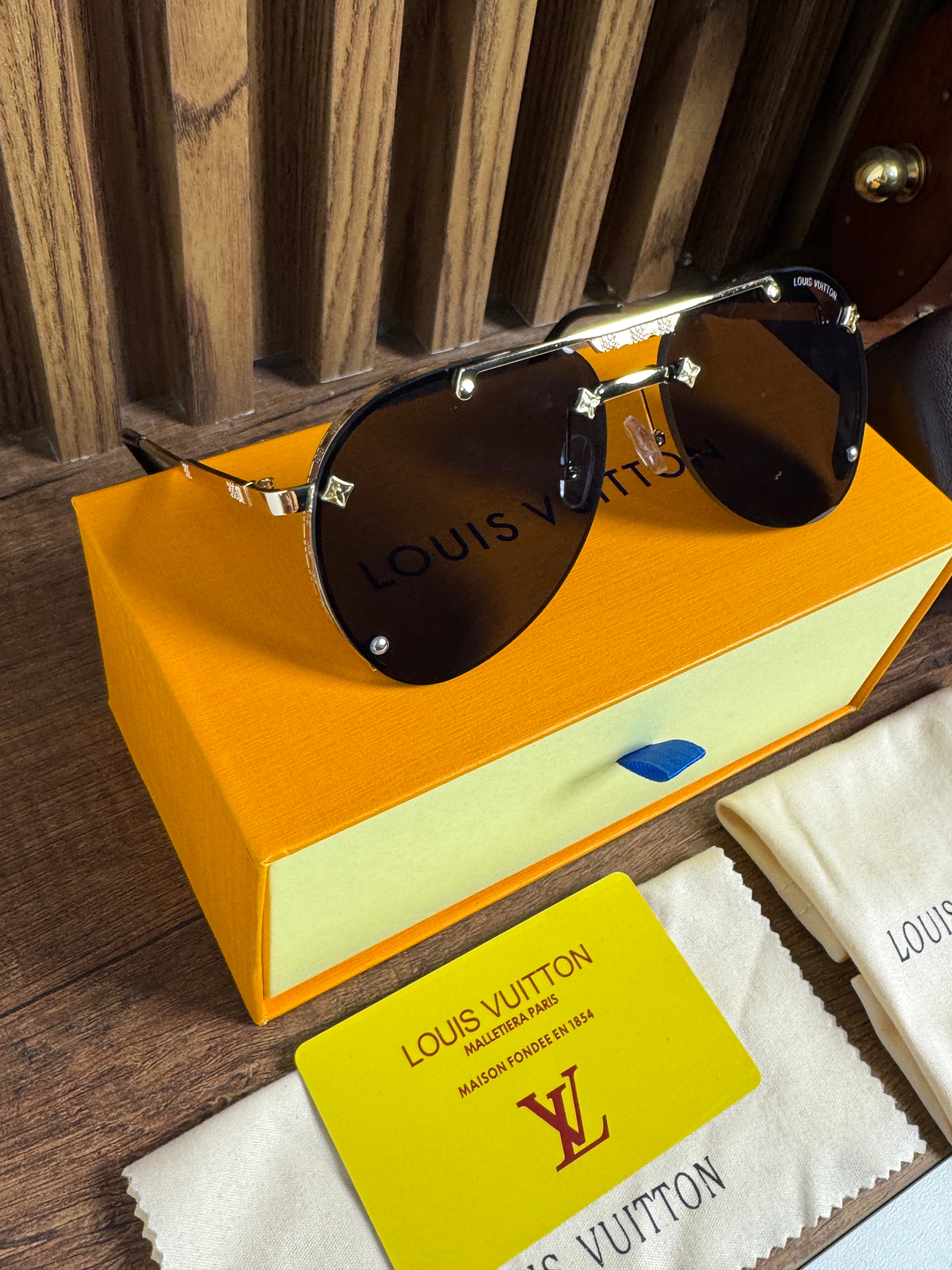 Louis Vuitton Gold Aviator
