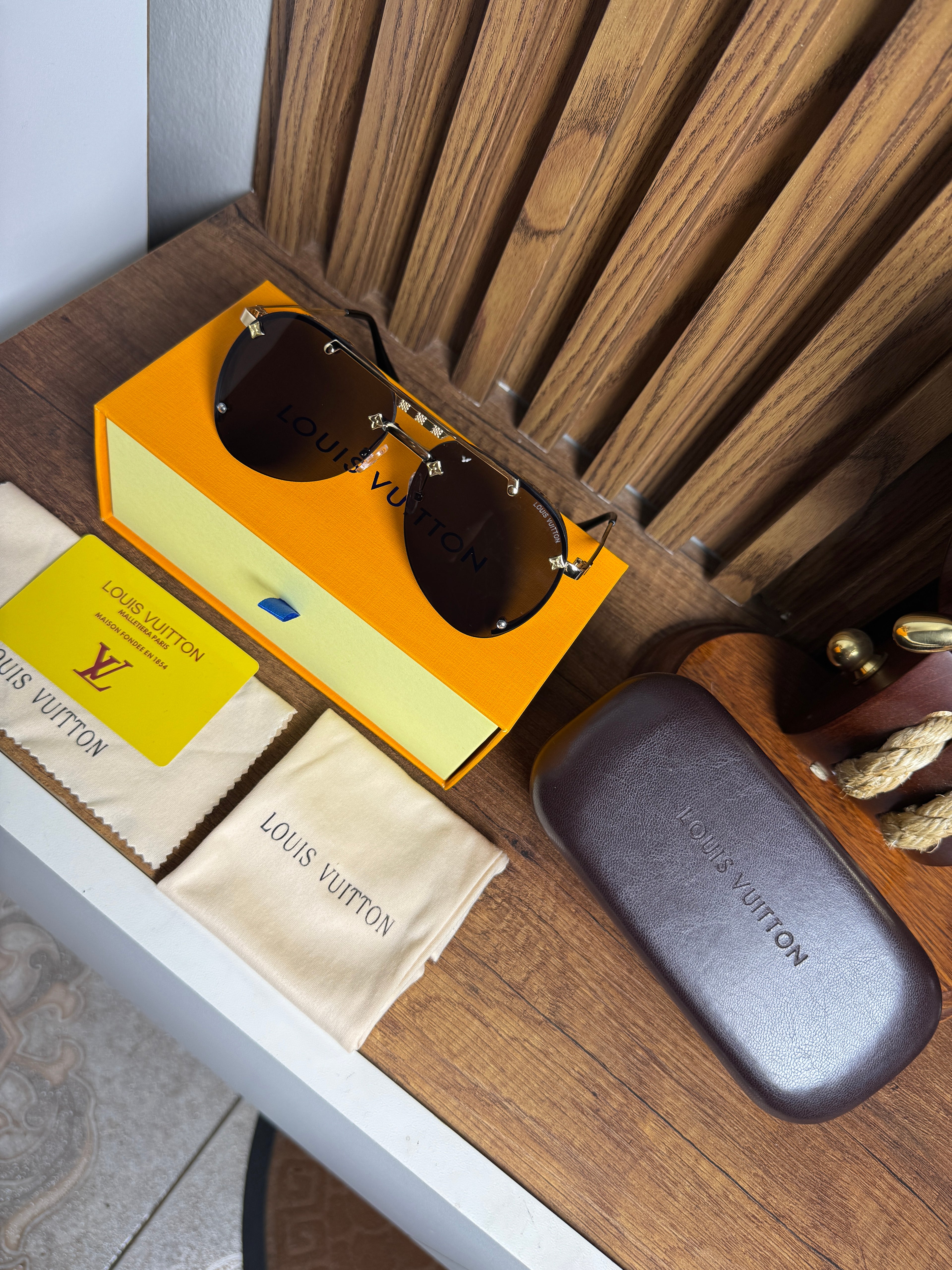 Louis Vuitton Gold Aviator