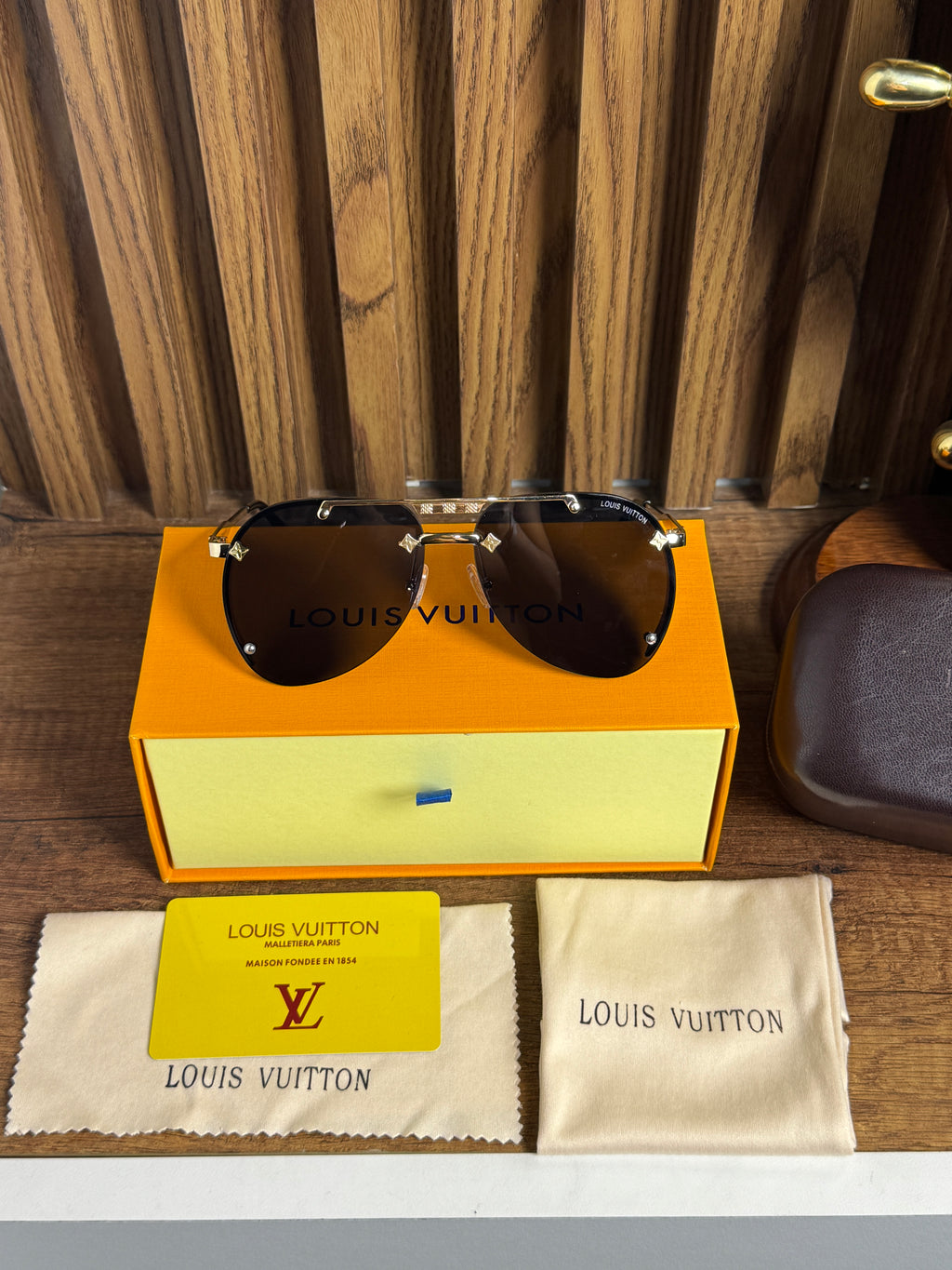 Louis Vuitton Gold Aviator